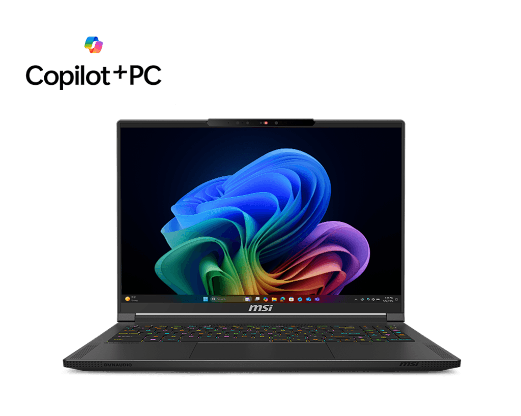 Laptop MSI Stealth A16 AI+ A3XWFG-018VN (AMD Ryzen AI 9 HX 370 | RTX 5060 8GB | 16 inch QHD+ 240Hz | 32GB | 1TB | Win 11 | Đen)