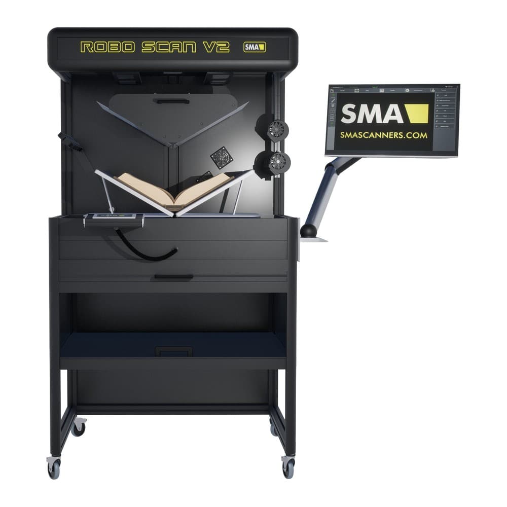 Máy scan sách hoàn toàn tự động SMA ROBO SCAN V2