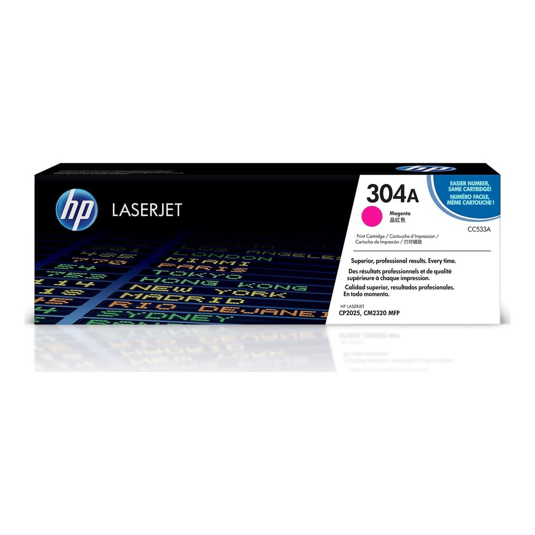 Mực in HP Color LaserJet CP2025 Magenta Crtg CC533A (chính hãng)