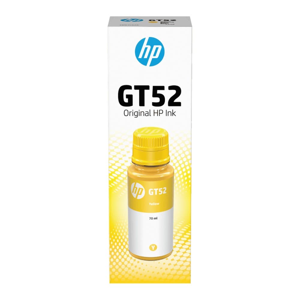 Mực hộp máy in phun HP GT52 Yellow (chính hãng)
