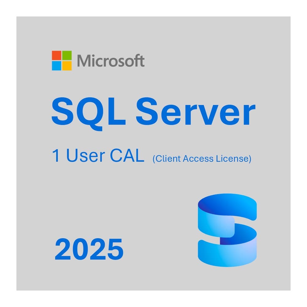 Phần mềm Microsoft SQL Server 2025 - 1 User CAL