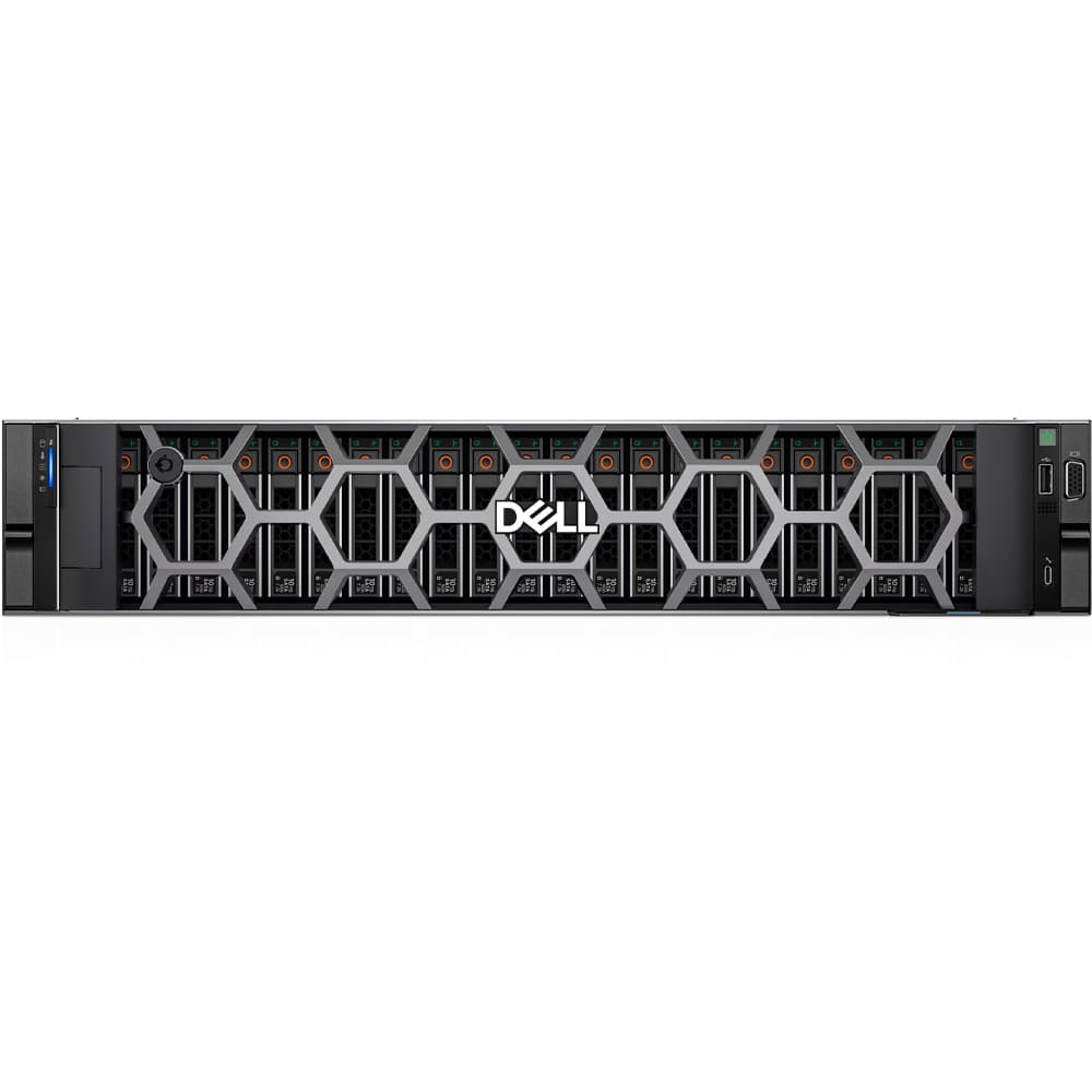 Máy chủ Dell PowerEdge R760 42SVRDR760-02A (Intel Xeon Silver 4510 2.4G | 16GB RDIMM | 1.2TB SAS | PERC H755 | iDRAC9 Ent | 2 x 1400W | BC5720 DP | BC57414 DP SFP | ProSupport 36M)