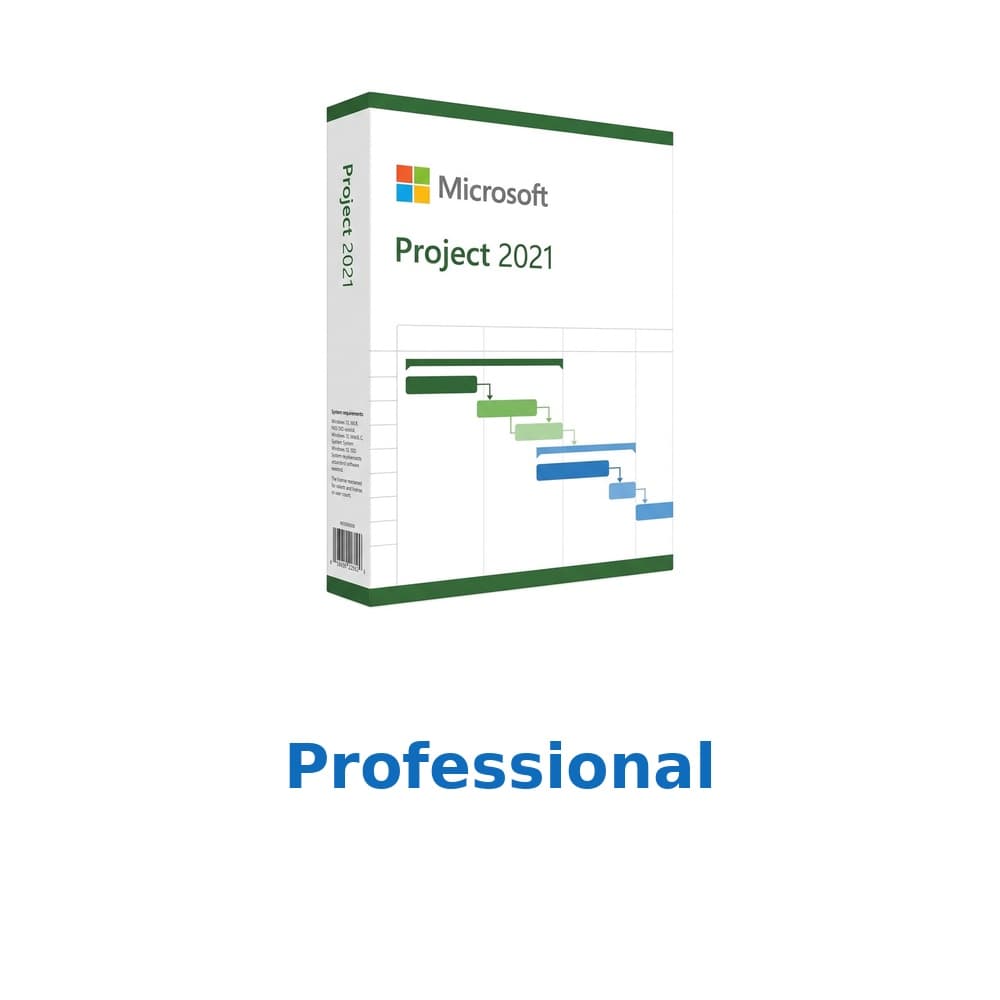 Phần mềm Microsoft Project Professional 2021