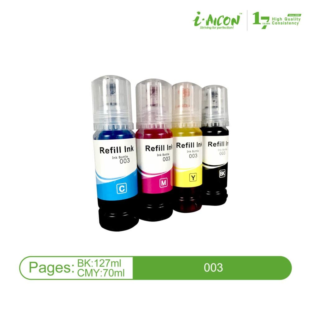 Mực in phun Aicon 003 dùng cho Epson L3110/L3116/L3150