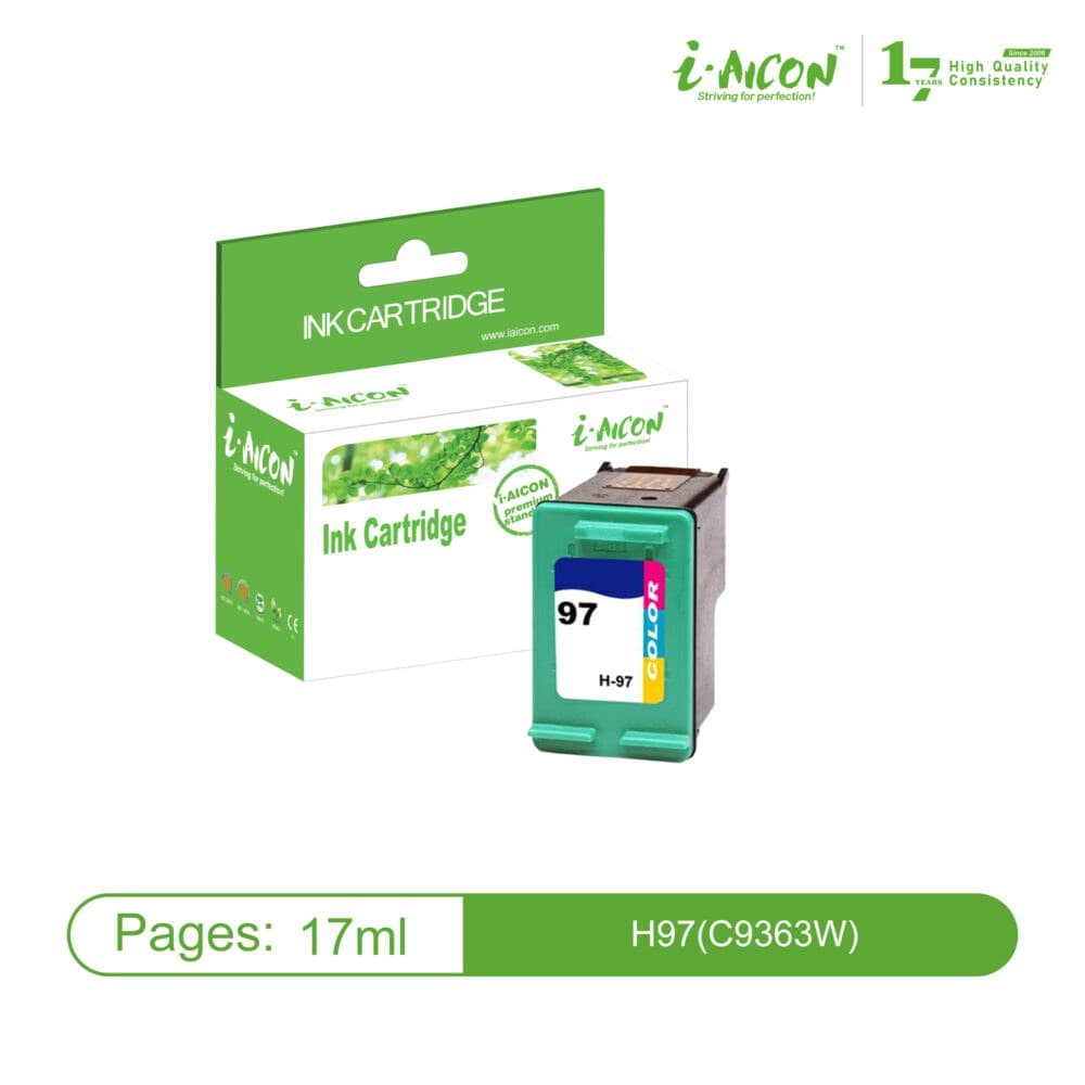 Hộp mực in phun Aicon R-H97 (C9363W) – Mực màu