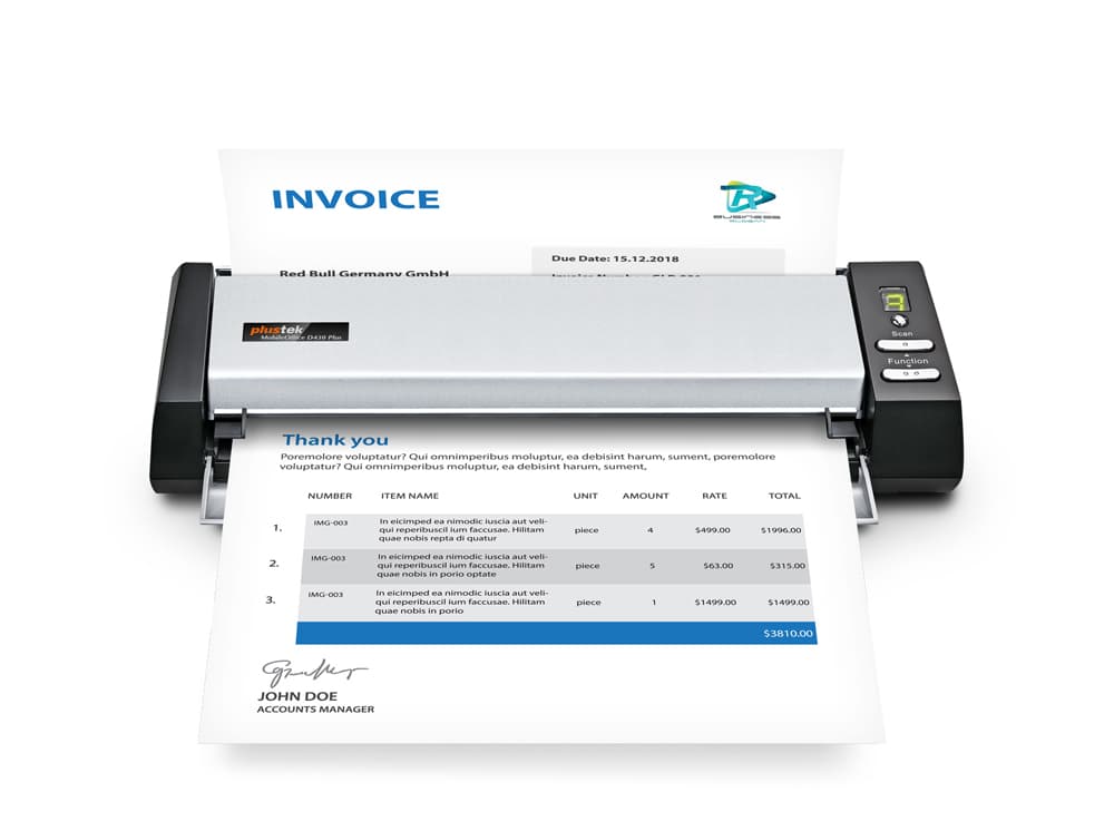 Máy scan Plustek MobileOffice D430 Plus