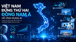Việt Nam đứng thứ hai Đông Nam Á về ứng dụng AI