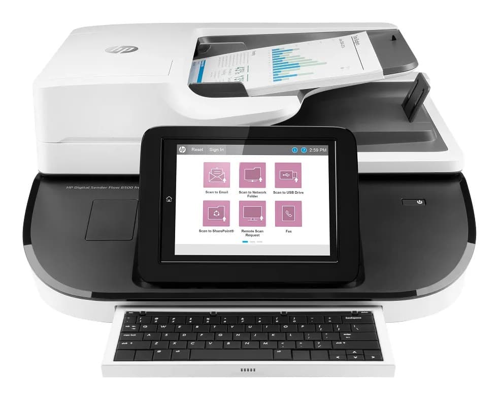 Máy scan HP Digital Sender Flow 8500 fn2