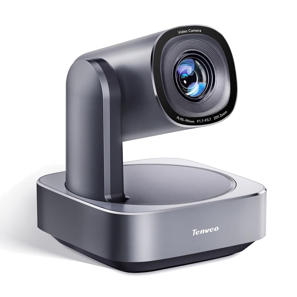 Camera hội nghị PTZ Tenveo VL20U-4K (4K Ultra HD | Zoom quang 20X | Auto Tracking AI | USB 3.0 / HDMI / LAN PoE)