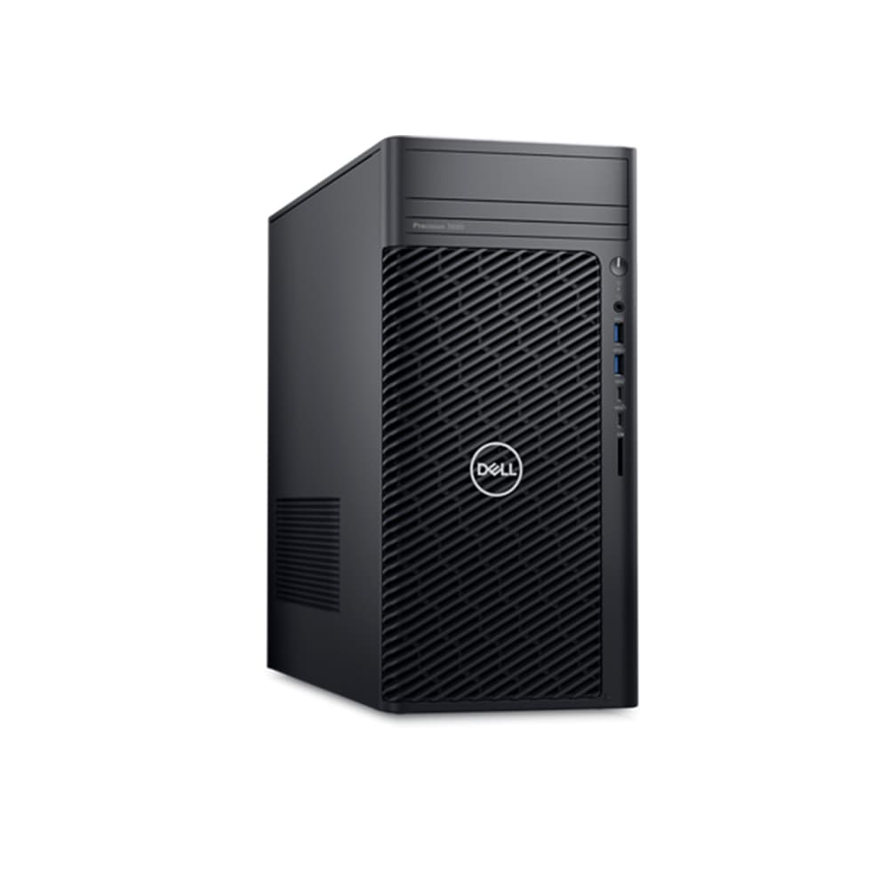 Máy tính trạm Dell Precision 3680 Tower 42PT3680D14600 (Intel Core i5-14600 | 8GB DDR5 | 256GB SSD | 2TB SATA | NVIDIA T400 | 300W | Keyboard KB216/ Mouse MS116 | Ubuntu 22.04 |  ProSupport 3Yrs &amp; KYHD)