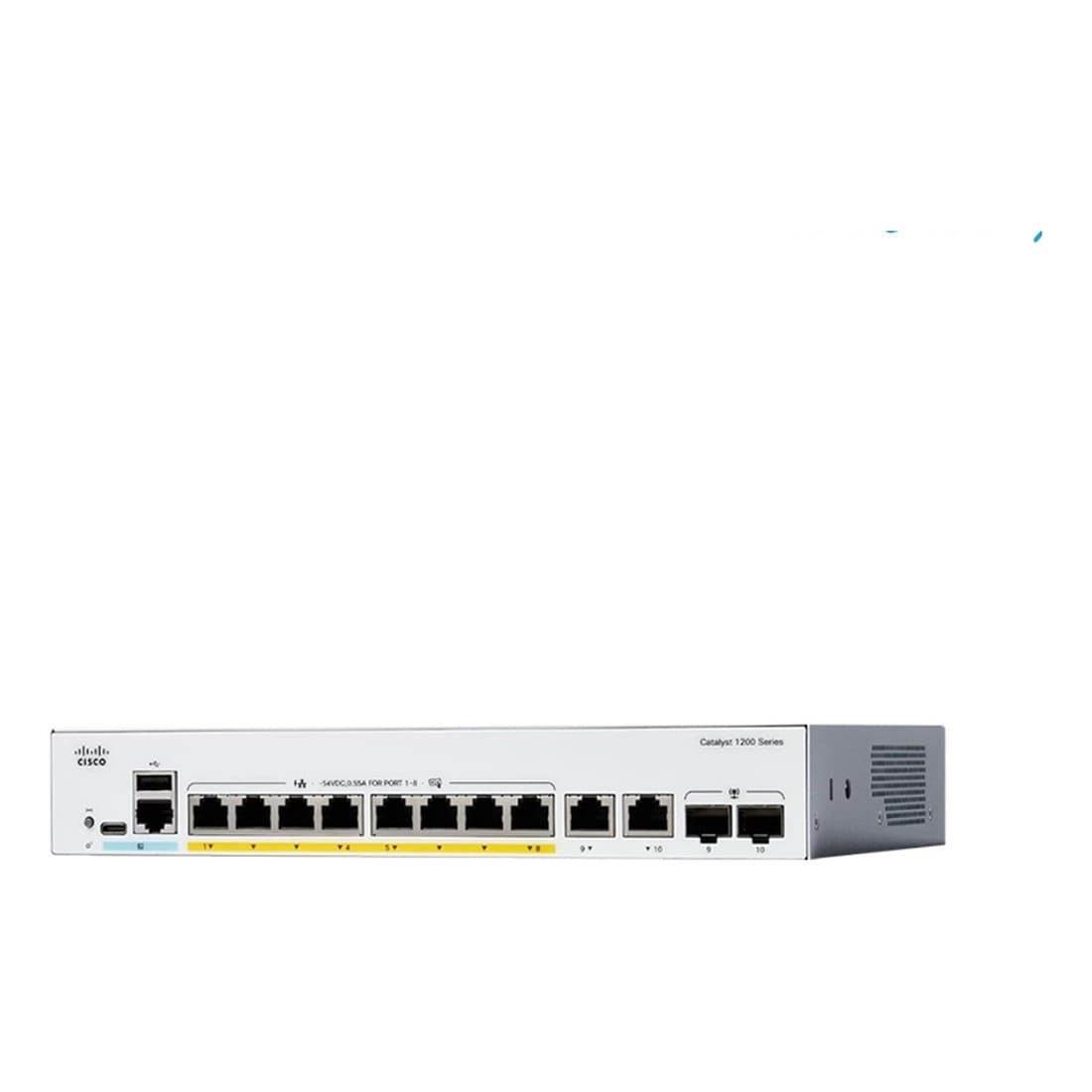 Thiết Bị Mạng C1200-8P-E-2G Switch Cisco 1200 8x 1G PoE+ 67W, 2x 1G copper/SFP
