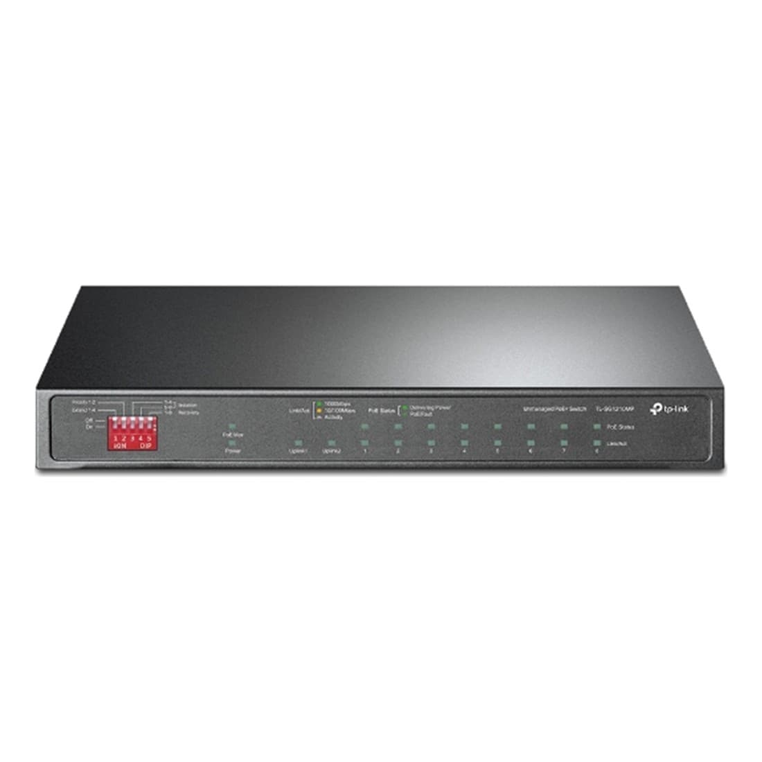 Switch TP Link 10-Port Gigabit Desktop Switch with 8-Port PoE+ TL-SG1210MP V2