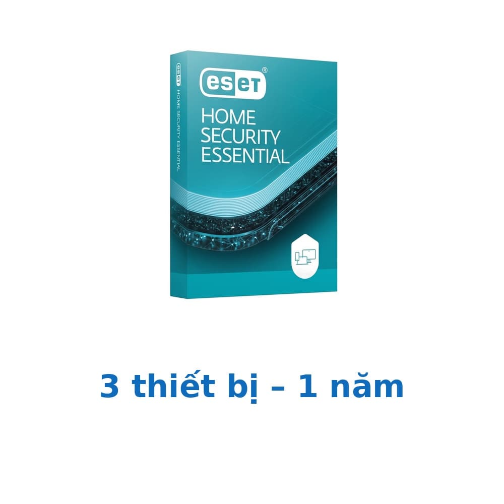 Phần mềm ESET HOME Security Essential – 3 thiết bị – 1 năm