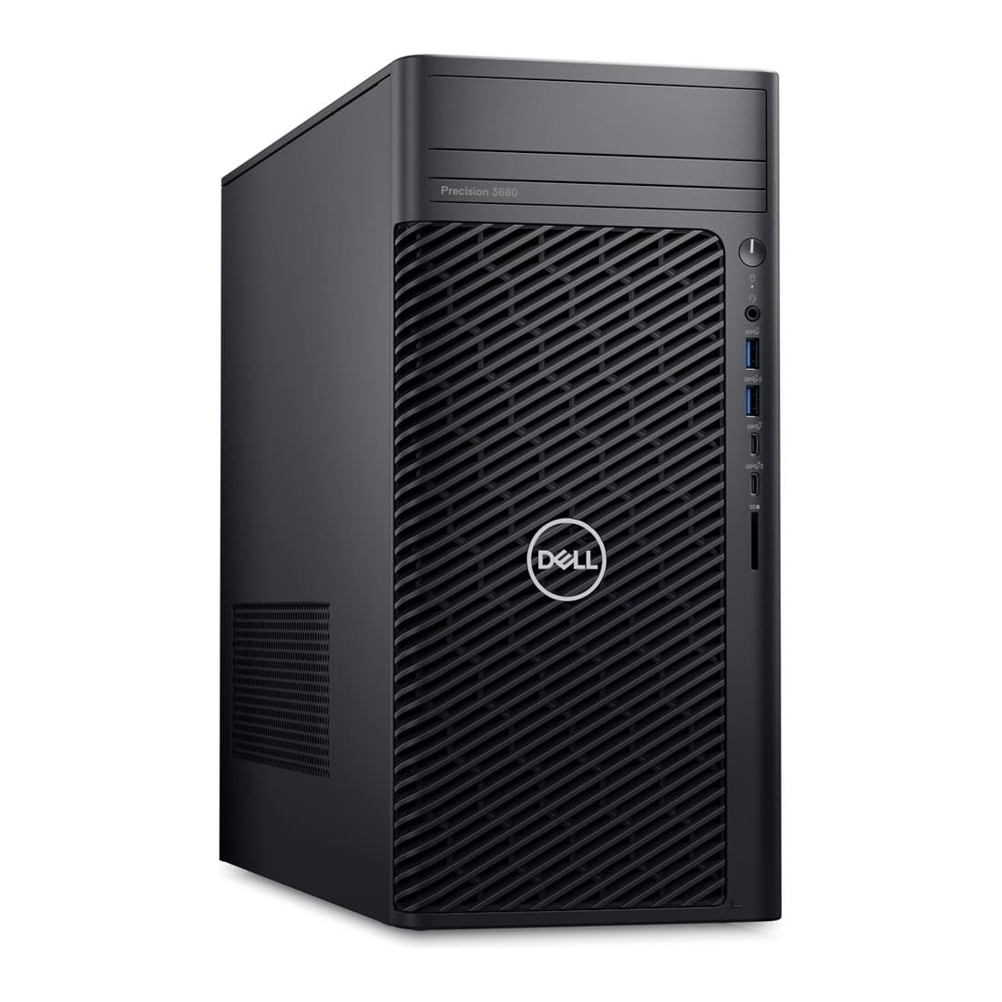Máy tính trạm Dell Precision 3680 Tower 42PT3680D14900 (Core i9 14900 2.0GHz | 16GB, 2 x 8GB DDR5| 256GB SSD | 2TB HDD | Nvidia RTX 2000 Ada, 16GB | 500W PSU | Keyboard KB216/ Mouse MS116 | Ubuntu 22.04 | ProSupport 3Yrs & KYHD)