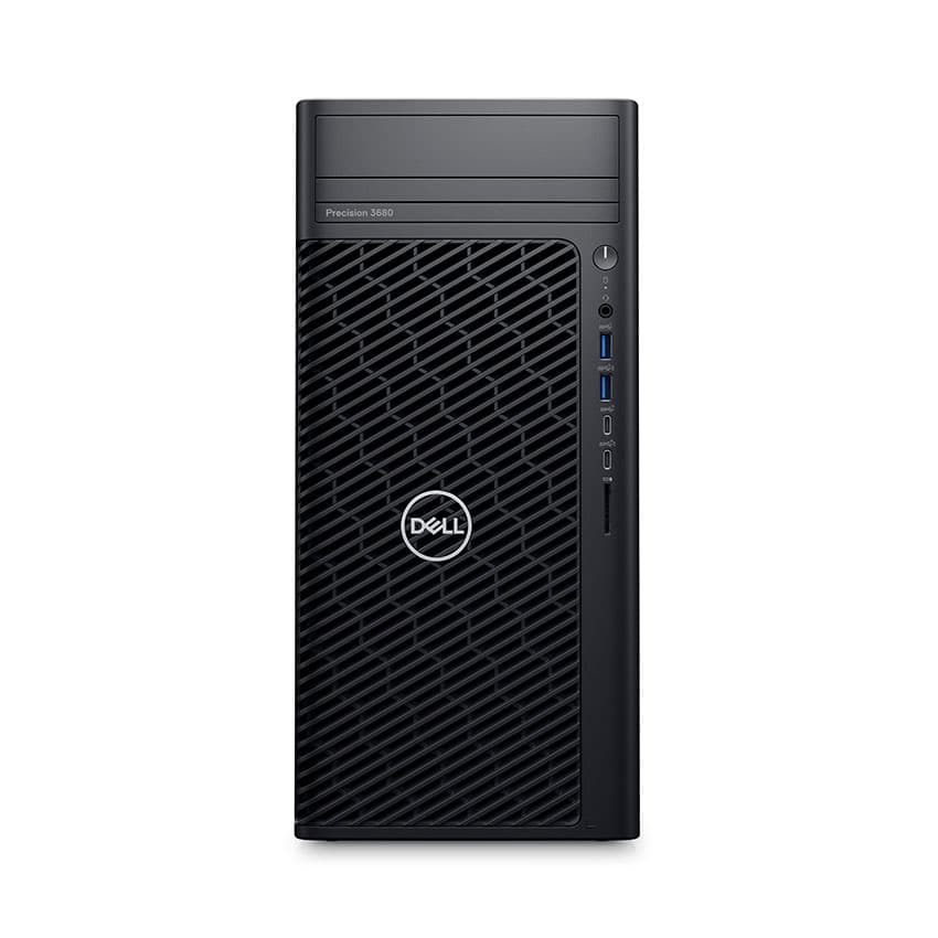 Máy tính trạm Workstation Dell Precision 3680 Tower 42PT3680D03 (Intel Core i7-14700 | 16GB (2x8) DDR5 | 256GB SSD_ 2TB HDD | VGA T400 4GB | KB_ M | 300W PSU | Ubuntu 22.04| 3Y WTY)