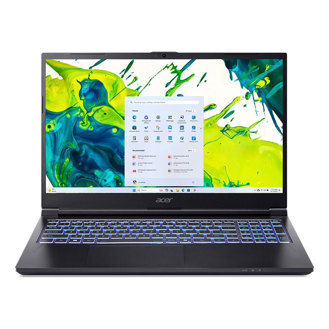Laptop Acer Aspire 7 A715-59G-73LB NH.QX6SV.002 (Intel Core i7-12650H | RTX 3050 6GB | 15.6 inch FHD IPS 144Hz | 16GB | 512GB | Win 11 | Đen)