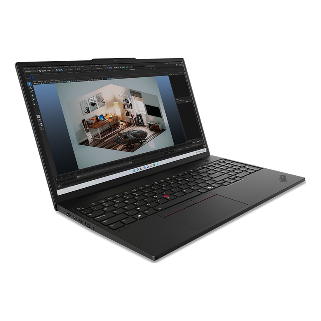 Laptop Lenovo ThinkPad P16s Gen3 T 21KS0038VA (Intel Core Ultra 5 125H | RTX 500 Ada | 16 inch WUXGA | 32GB | 1TB | No OS | Đen)