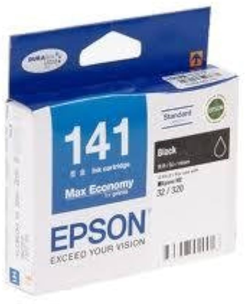 Mực máy in Epson C13T1411 màu đen (chính hãng)