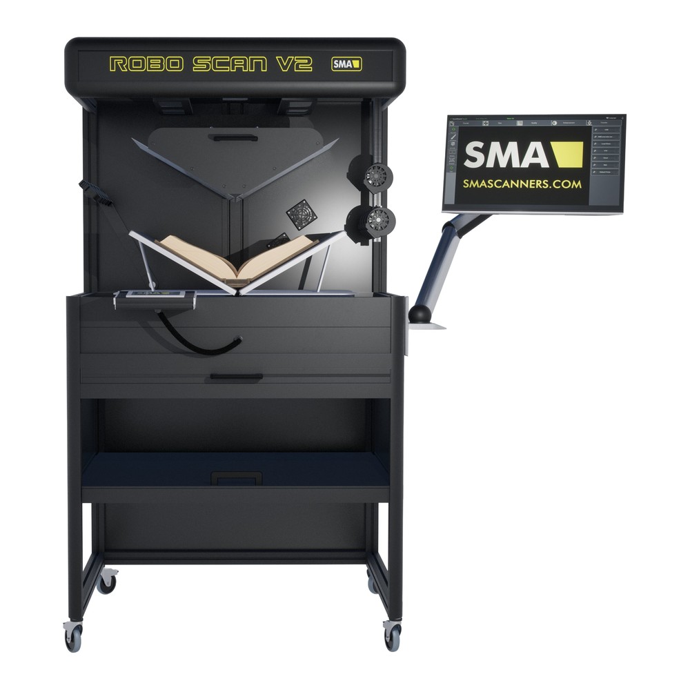 Máy scan sách hoàn toàn tự động SMA ROBO SCAN V2