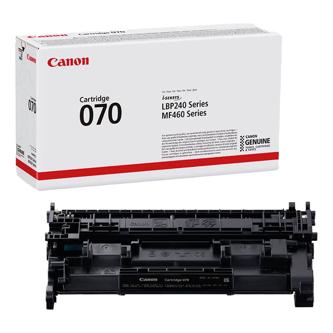 Mực hộp máy in laser Canon 070 Black (chính hãng)