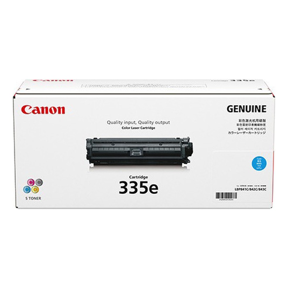 Mực hộp máy in laser Canon 335E C Cyan (chính hãng)