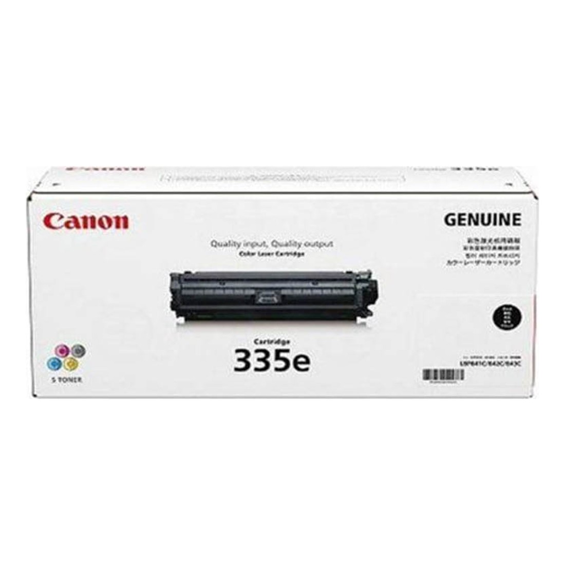 Mực hộp máy in laser Canon 335E Black (chính hãng)