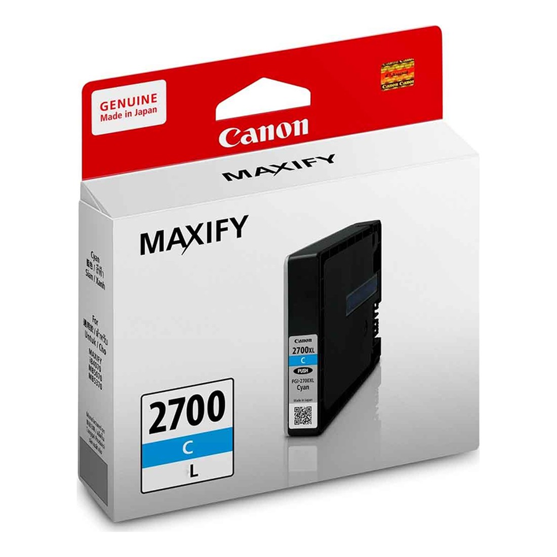 Mực in màu Canon PGI-2700 C (chính hãng)