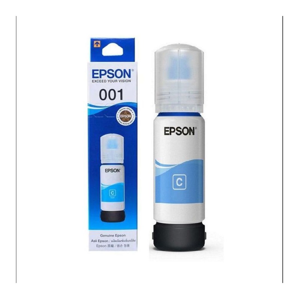 Mực in EPson màu xanh -C13T03Y200-Ink bottle Cyan (chính hãng)
