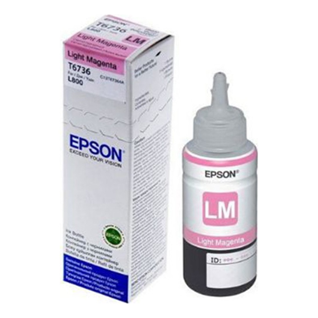 Mực máy in Epson C13T6736 màu đỏ nhạt (chính hãng)