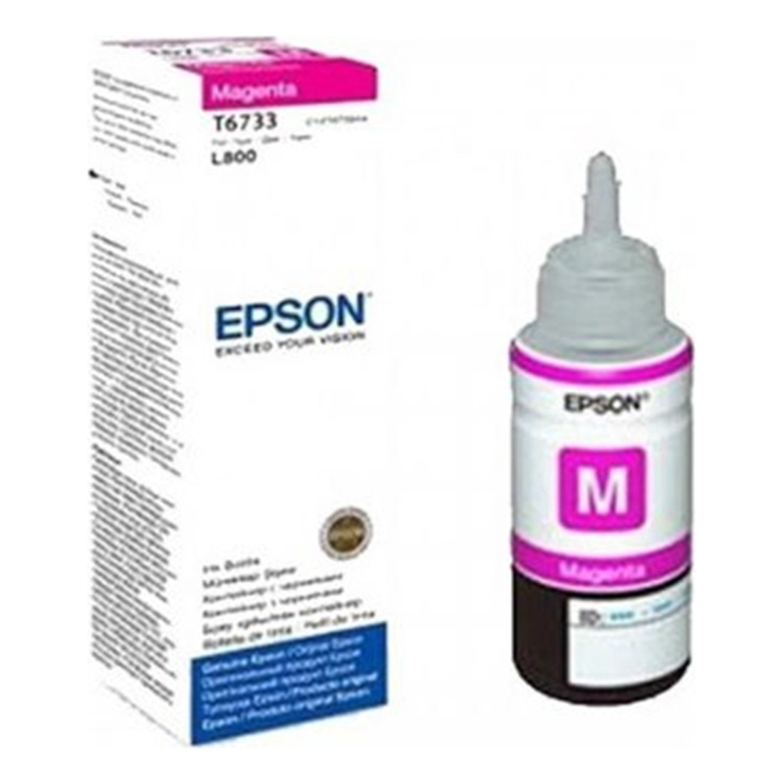 Mực máy in Epson C13T6733 màu đỏ (chính hãng)