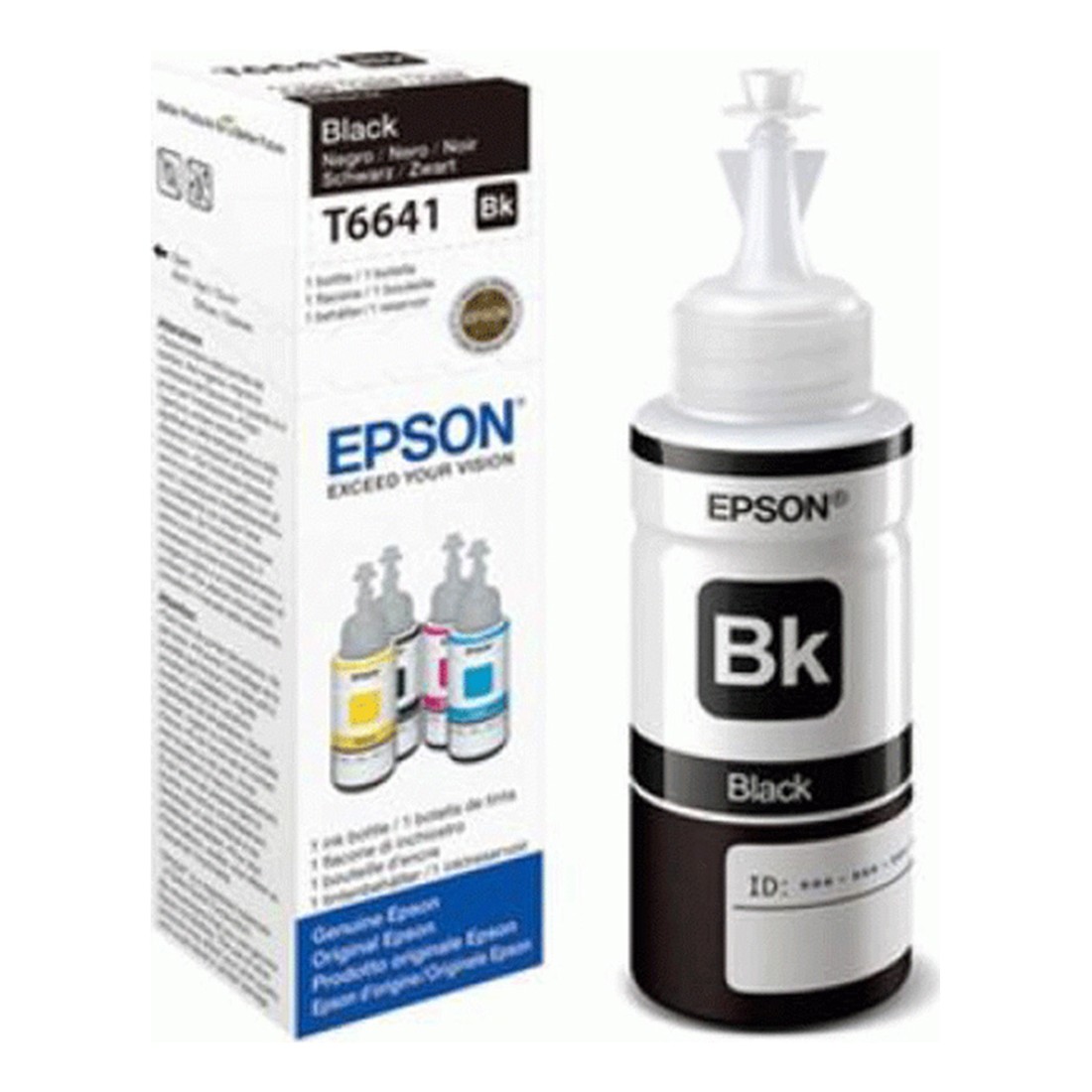 Mực máy in Epson C13T6641 màu đen (chính hãng)