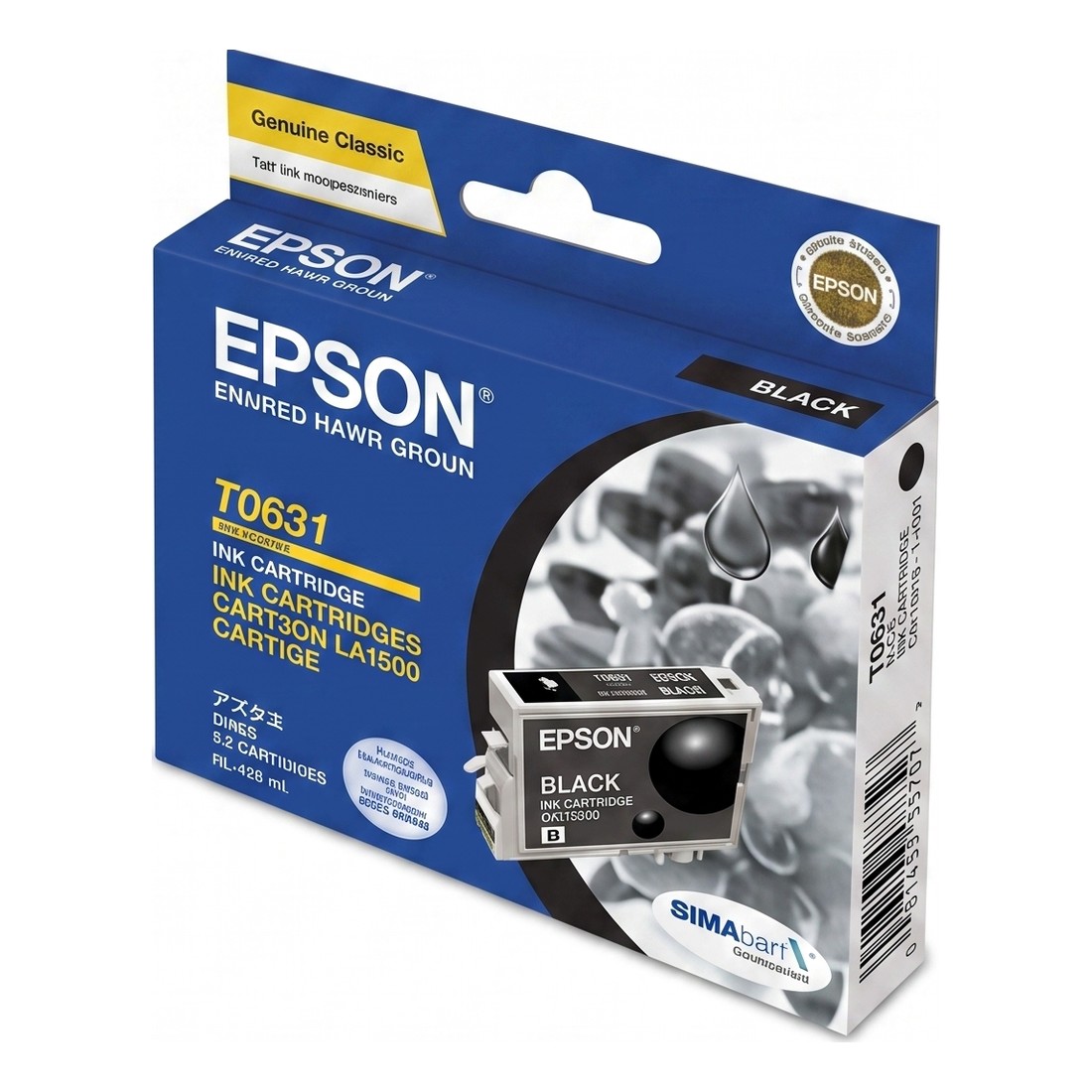 Mực máy in Epson C13T0631 màu đen (chính hãng)
