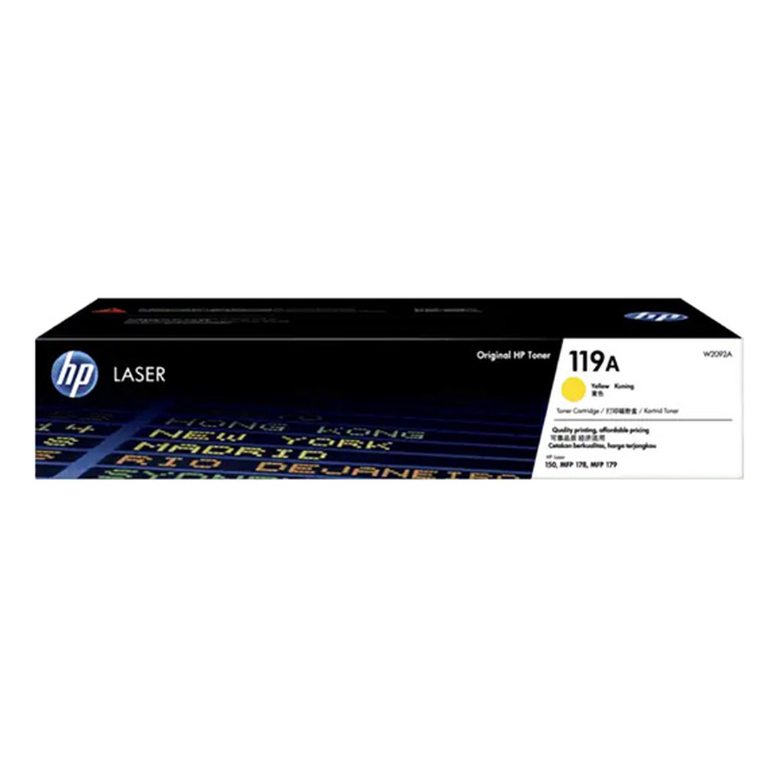 Mực hộp máy in laser HP 119A Yellow (chính hãng)