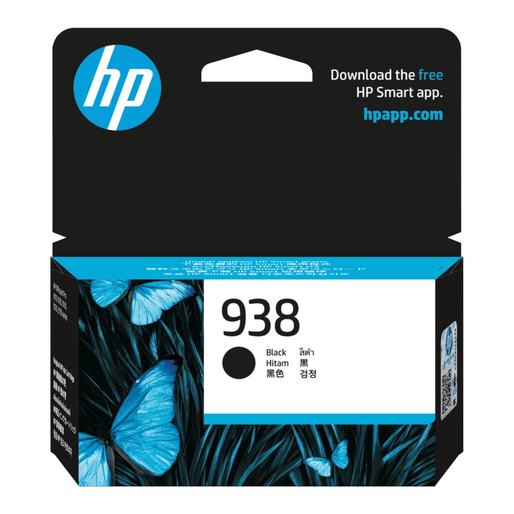 Hộp mực in HP 938 Black Original Ink Cartridge_4S6X8PA Đen (chính hãng)