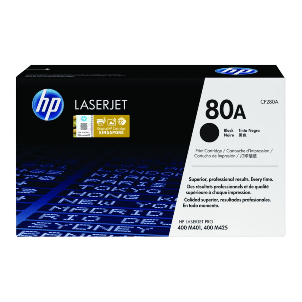 Mực in HP LaserJet Pro M401/M425 2.7K Black Cartridge CF280A Đen (chính hãng) 2