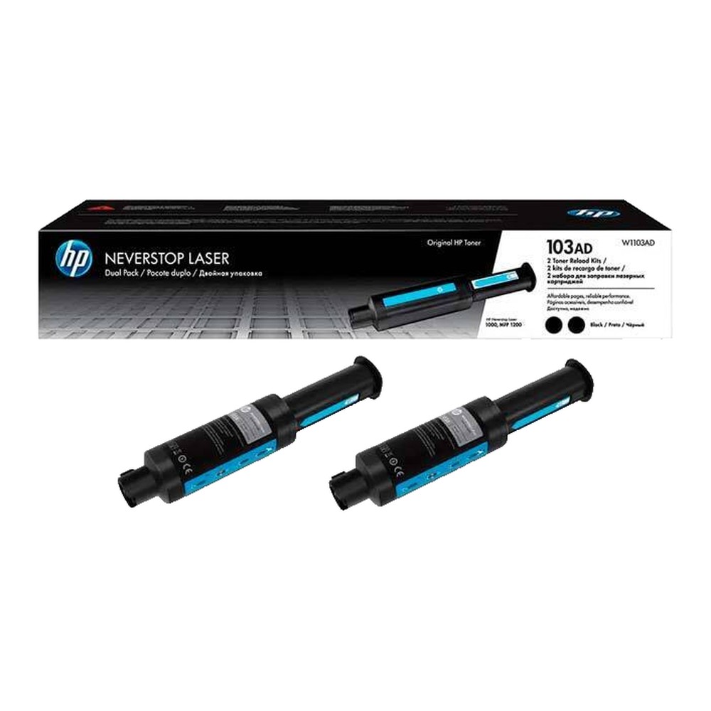 Mực hộp laser HP 103AD Blk Neverstop Reload Dualkit W1103AD (chính hãng) 2