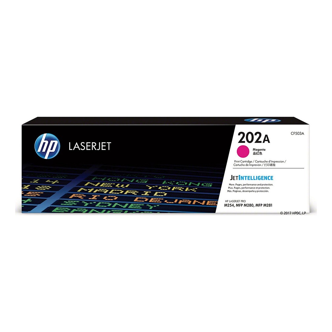 Mực hộp máy in laser HP 202A Magenta (chính hãng)
