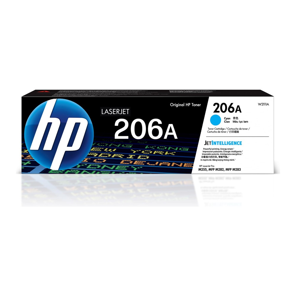 Mực hộp máy in laser HP 206A Cyan (chính hãng) 2