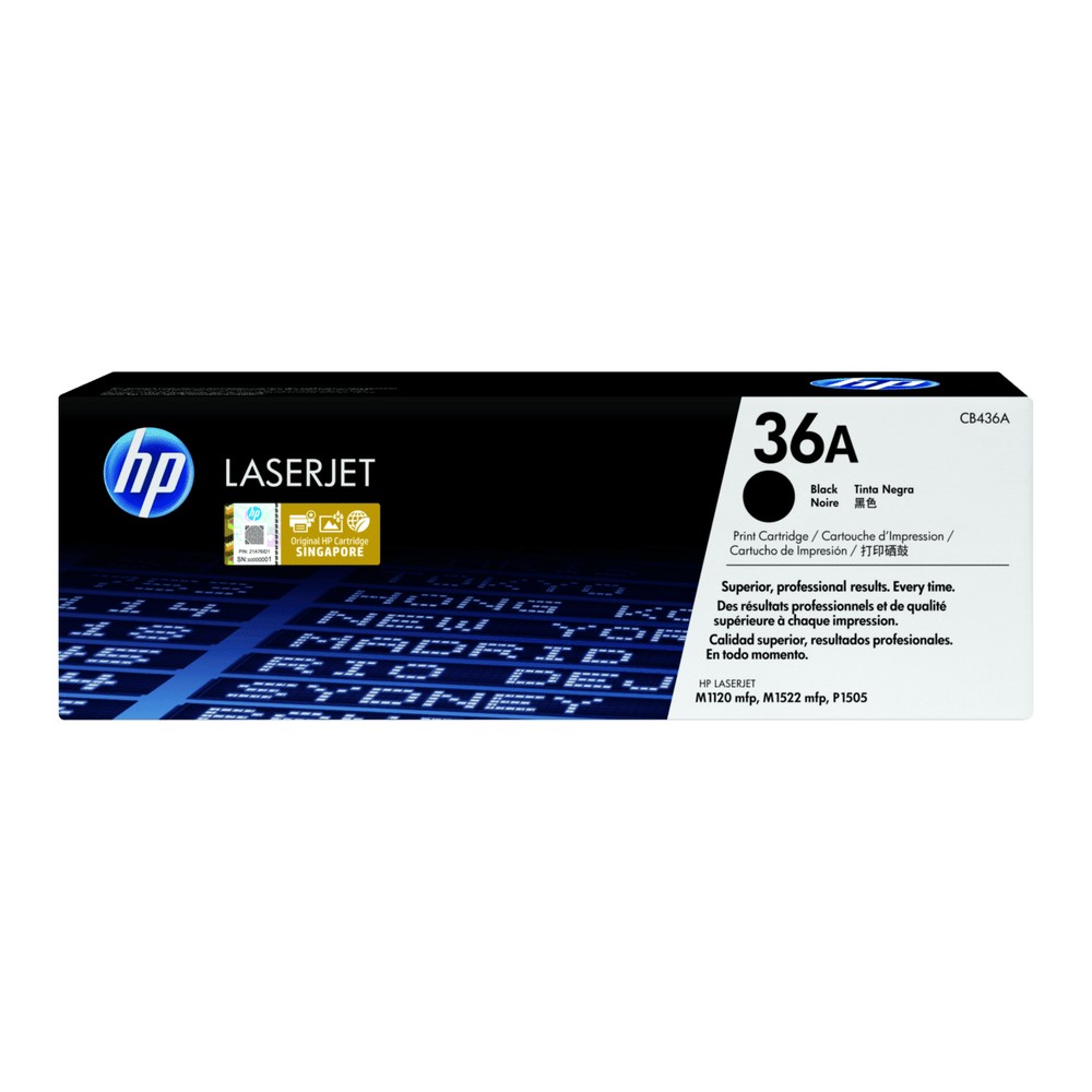 Mực in HP LaserJet P1505 Black Cartridge CB436A (chính hãng)