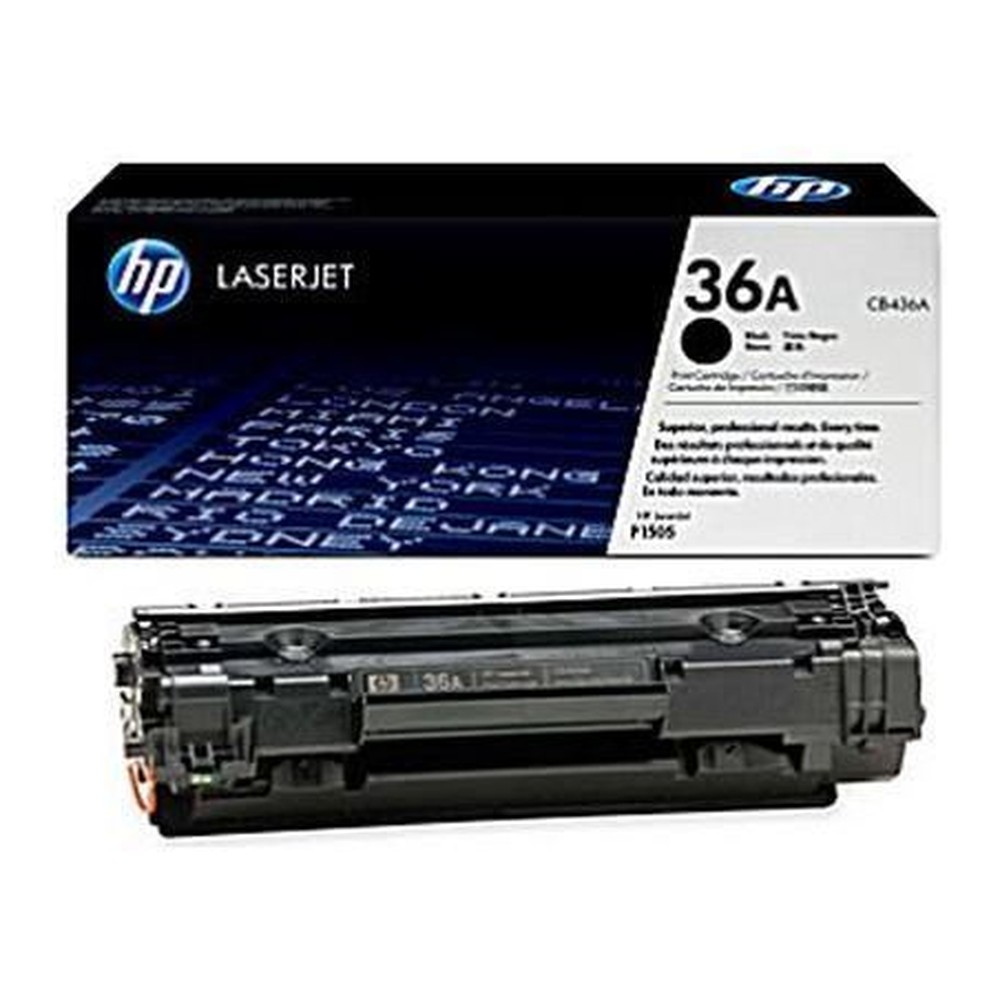 Mực in HP LaserJet P1505 Black Cartridge CB436A (chính hãng) 2