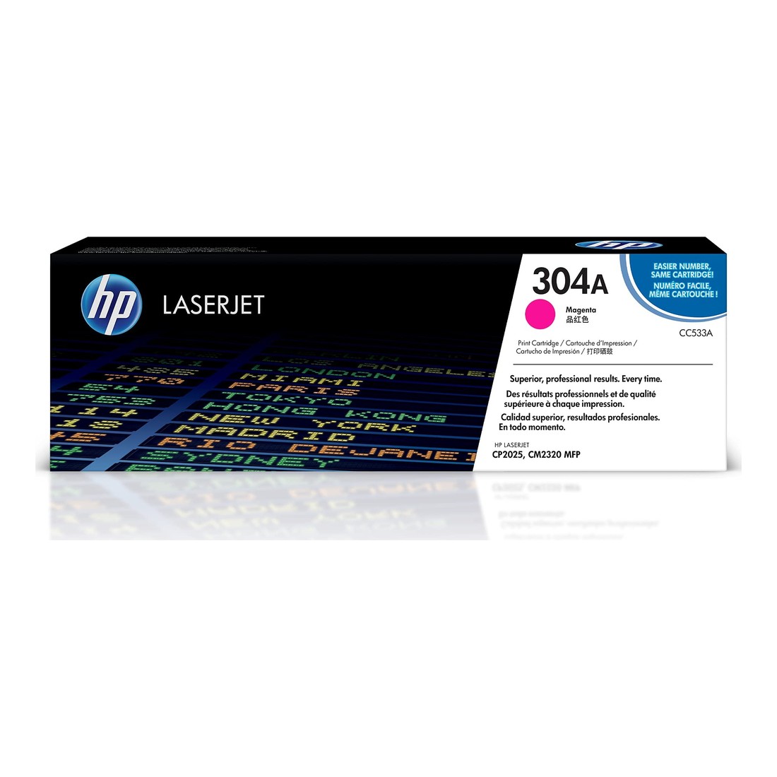 Mực in HP Color LaserJet CP2025 Magenta Crtg CC533A (chính hãng)