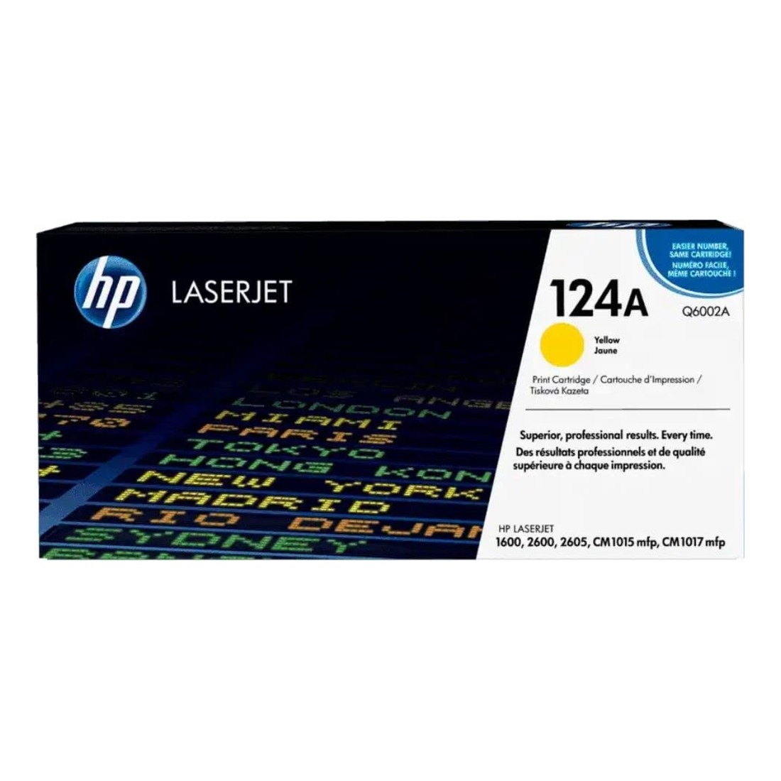 Mực in HP 124A Yellow Cartridge (chính hãng)