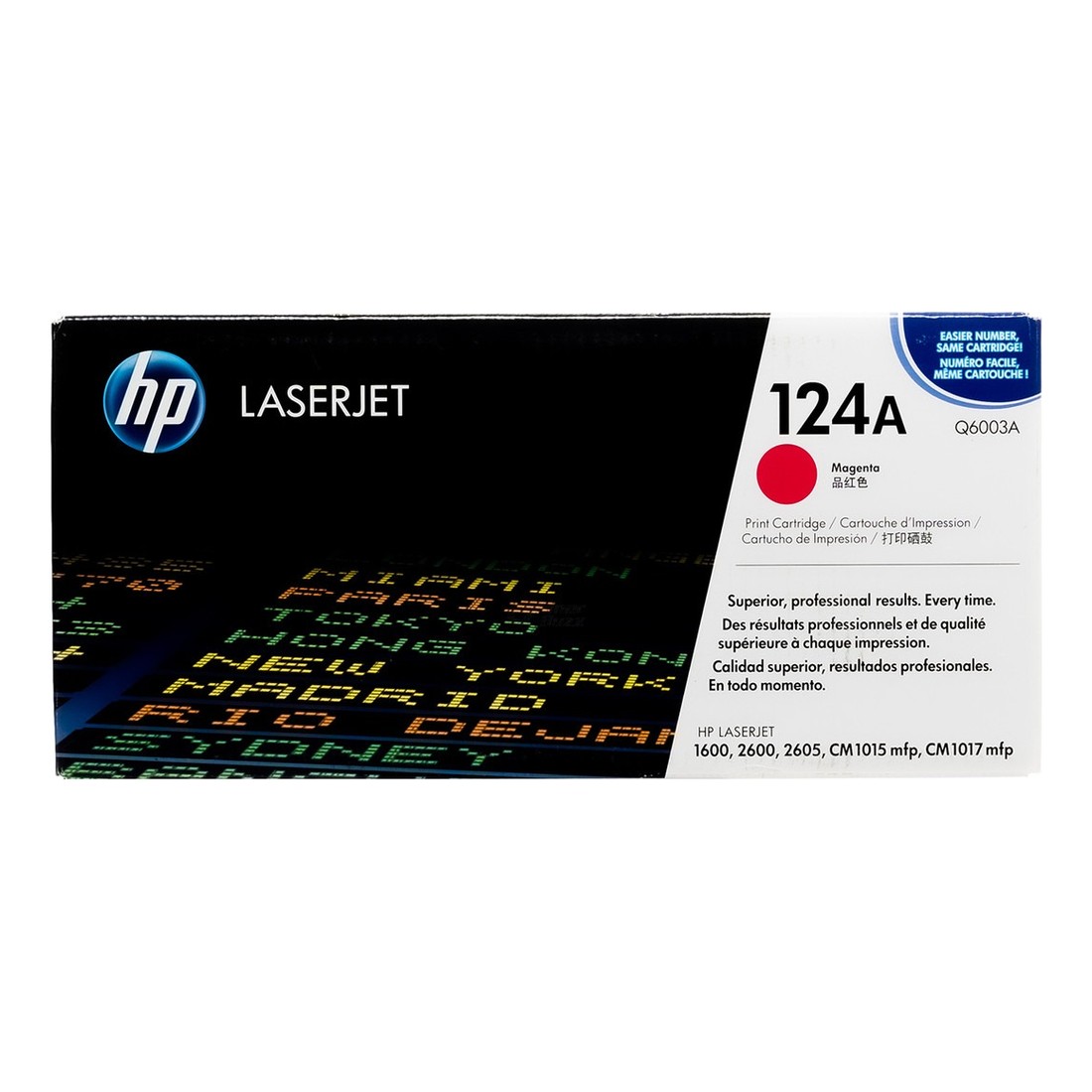 Mực in HP 124A Magenta Cartridge (chính hãng)
