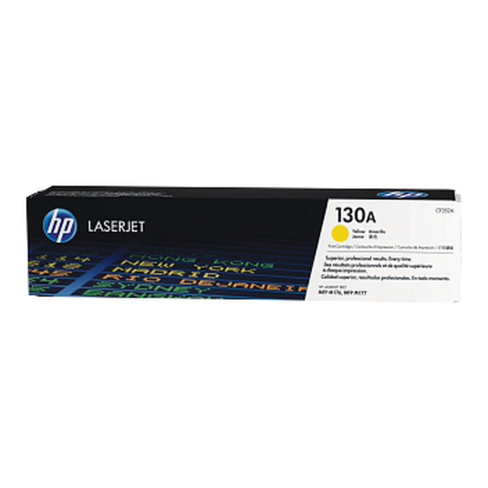 Hộp mực máy in laser HP 130A Yellow Cartridge (chính hãng) 2