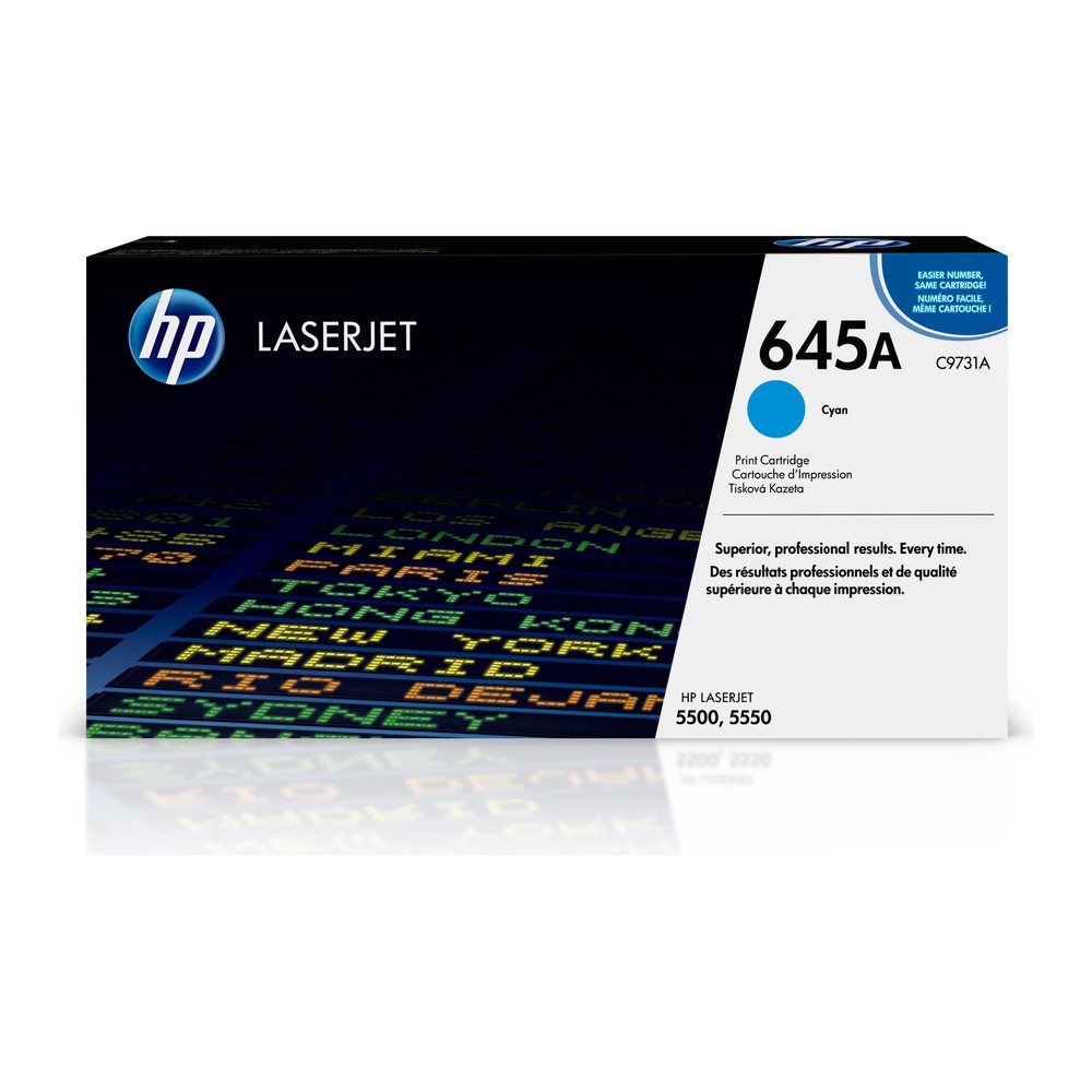Mực in HP CLJ 5500 Cyan Print Cartridge C9731A (chính hãng)