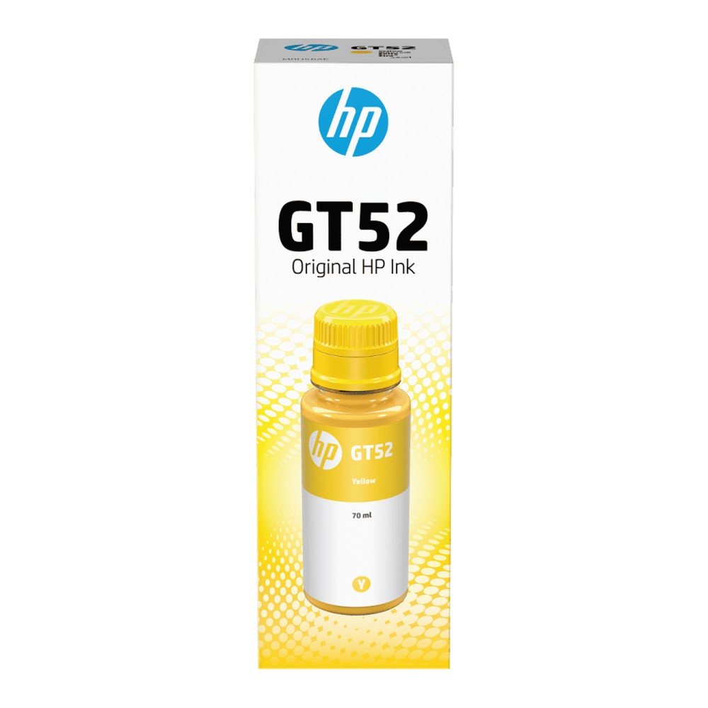 Mực hộp máy in phun HP GT52 Yellow (chính hãng)