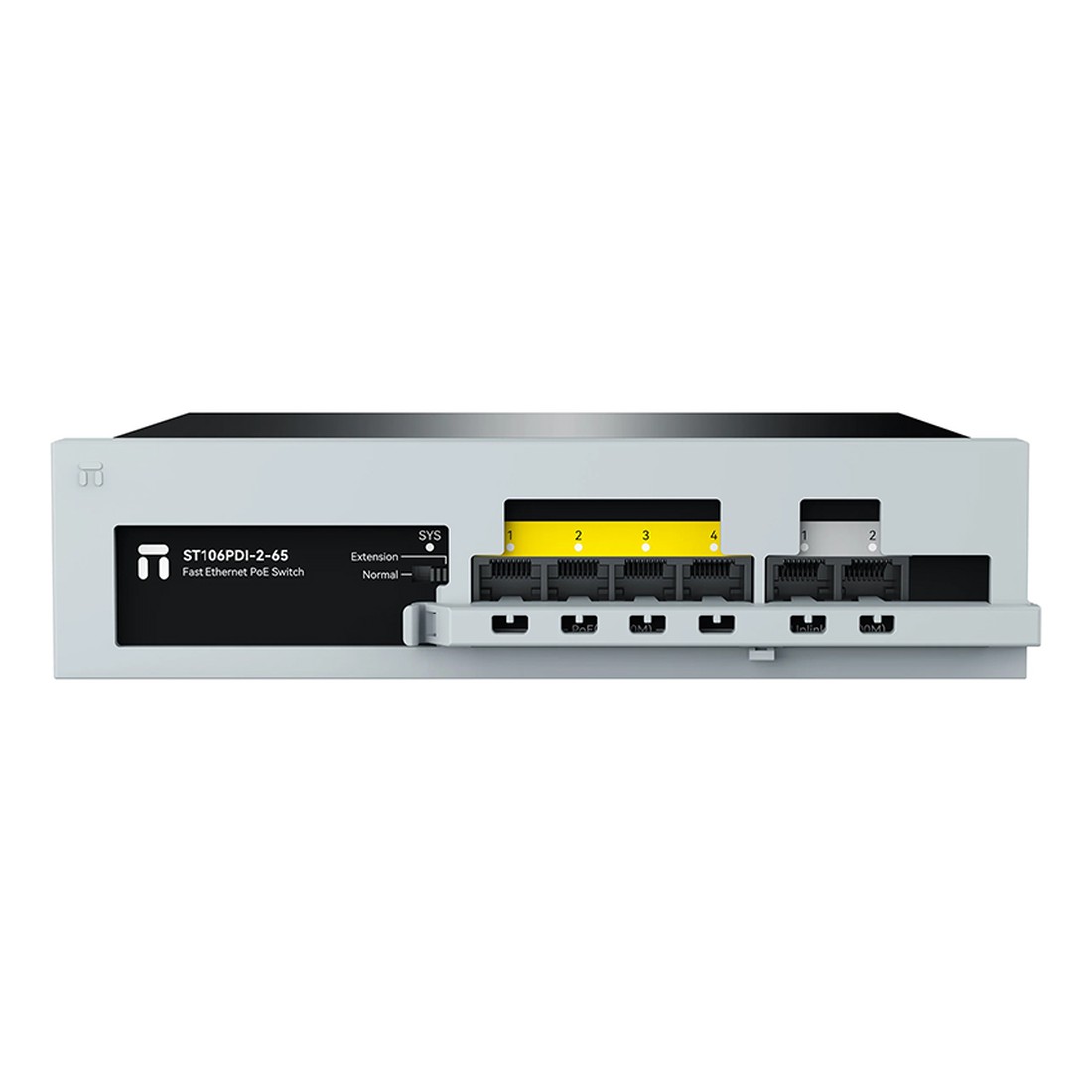 Switch 4 port PoE + 2 Uplinks