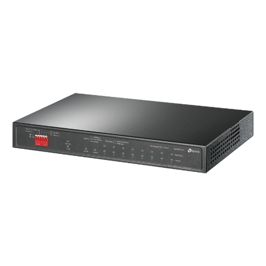 Switch để bàn 10 cổng Gigabit với 8 cổng PoE+ TL-SG1210P