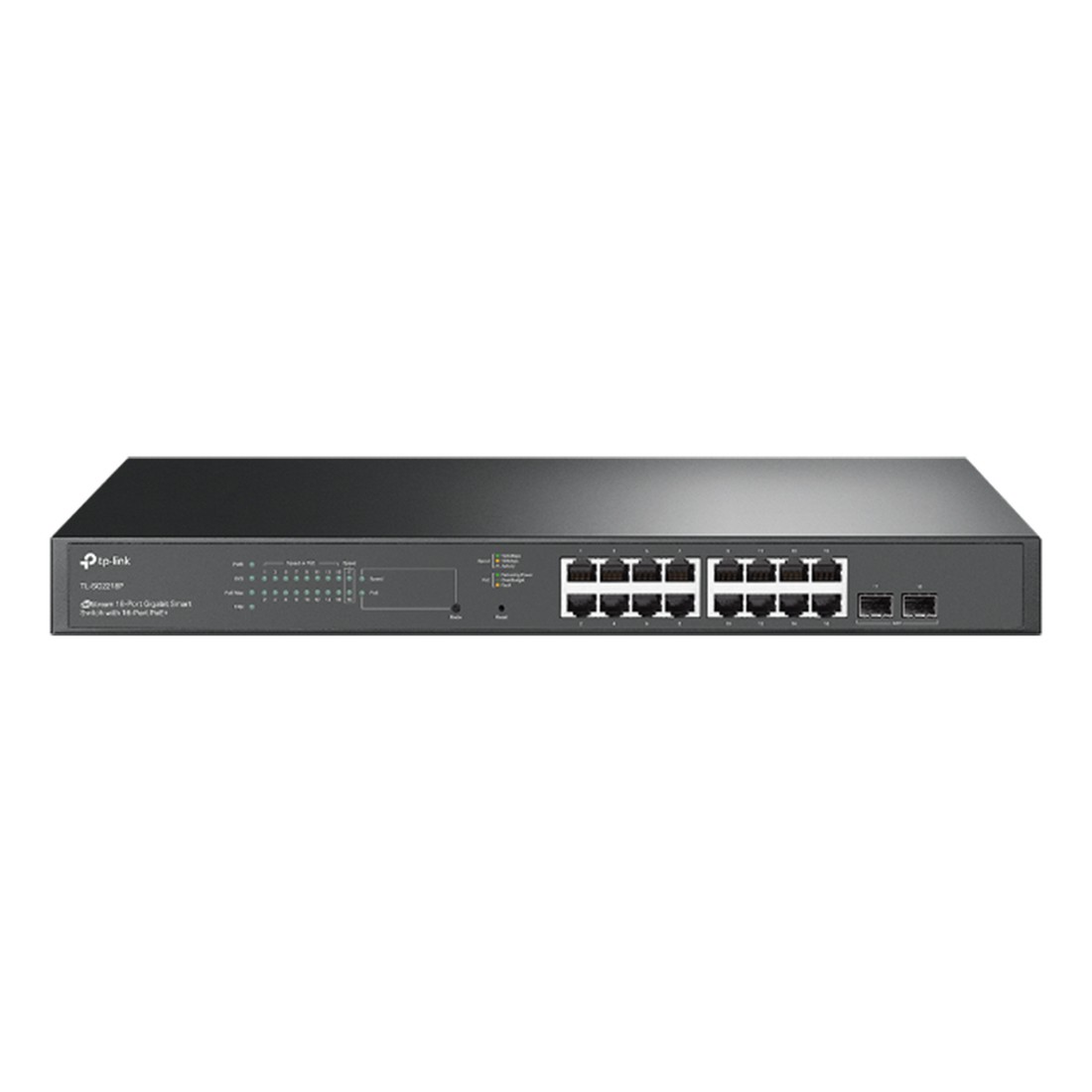 Thiết bị mạng JetStream 18-Port Gigabit Smart Switch with 16-Port PoE+ TL-SG2218P