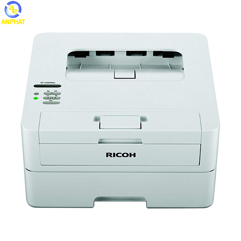 Máy in laser đen trắng Ricoh 230dnw (In đảo mặt tự động, In mạng, Wifi)